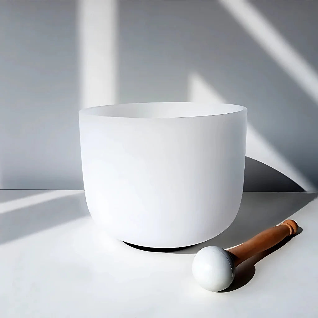 BODHISATTVA CRYSTAL SINGING BOWL FOR SOUND HEALING - sound bowl