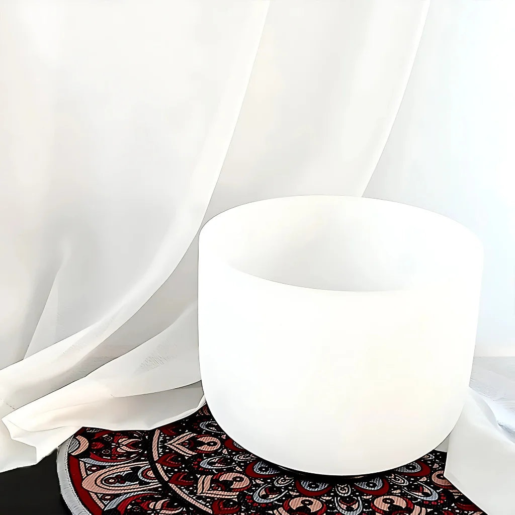 BODHISATTVA CRYSTAL SINGING BOWL FOR SOUND HEALING - sound bowl
