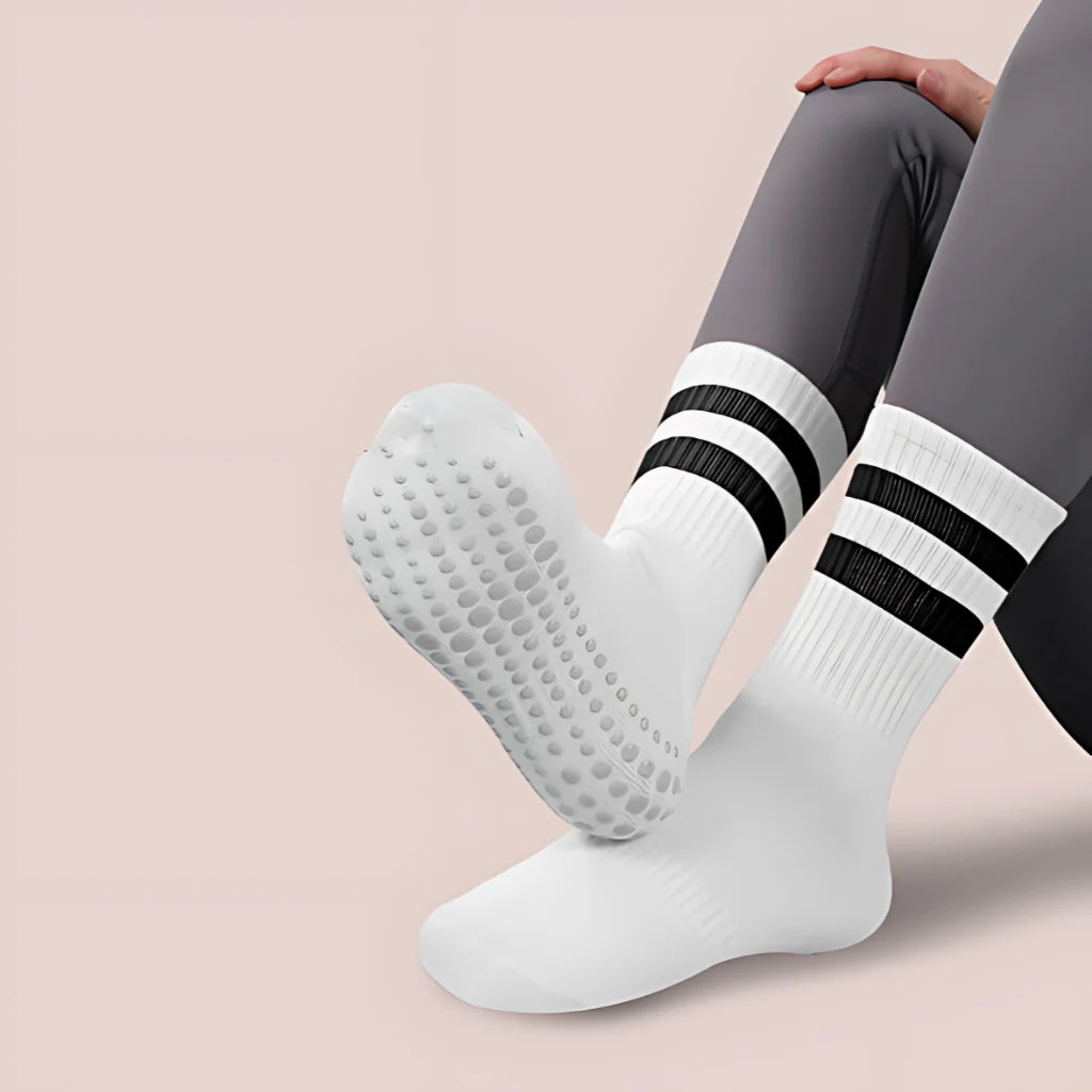 BREATHABLE COTTON YOGA SOCKS FOR WOMEN - Yoga Socks