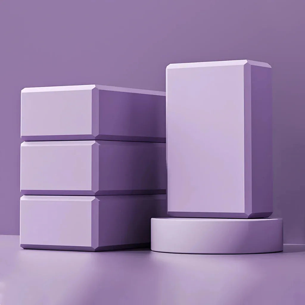 Bricks For Yoga With Hexa Grip And EVA Support