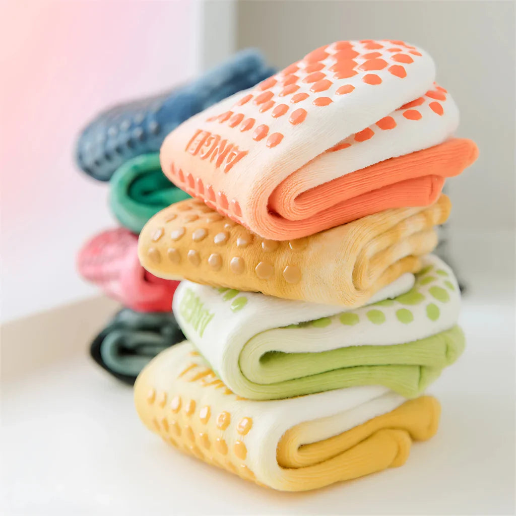 CHILDREN NON SLIP TIE DYE YOGA SOCKS FOR FITNESS - Yoga Socks
