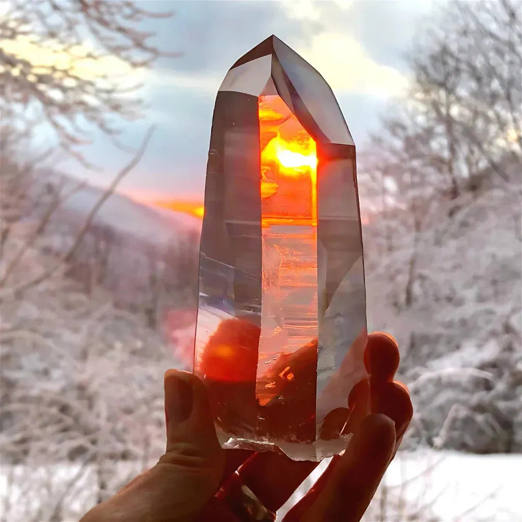 Clear Rocks For Meditation And Sacred Energy Flow