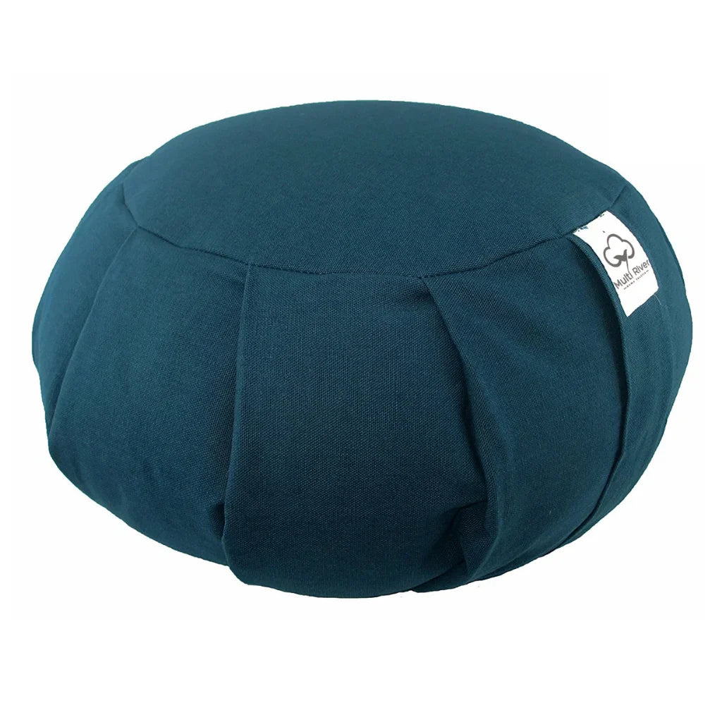 COMFORTABLE YOGA MEDITATION SEAT CUSHION FOR PRACTICE - Sapphire blue - meditation seat