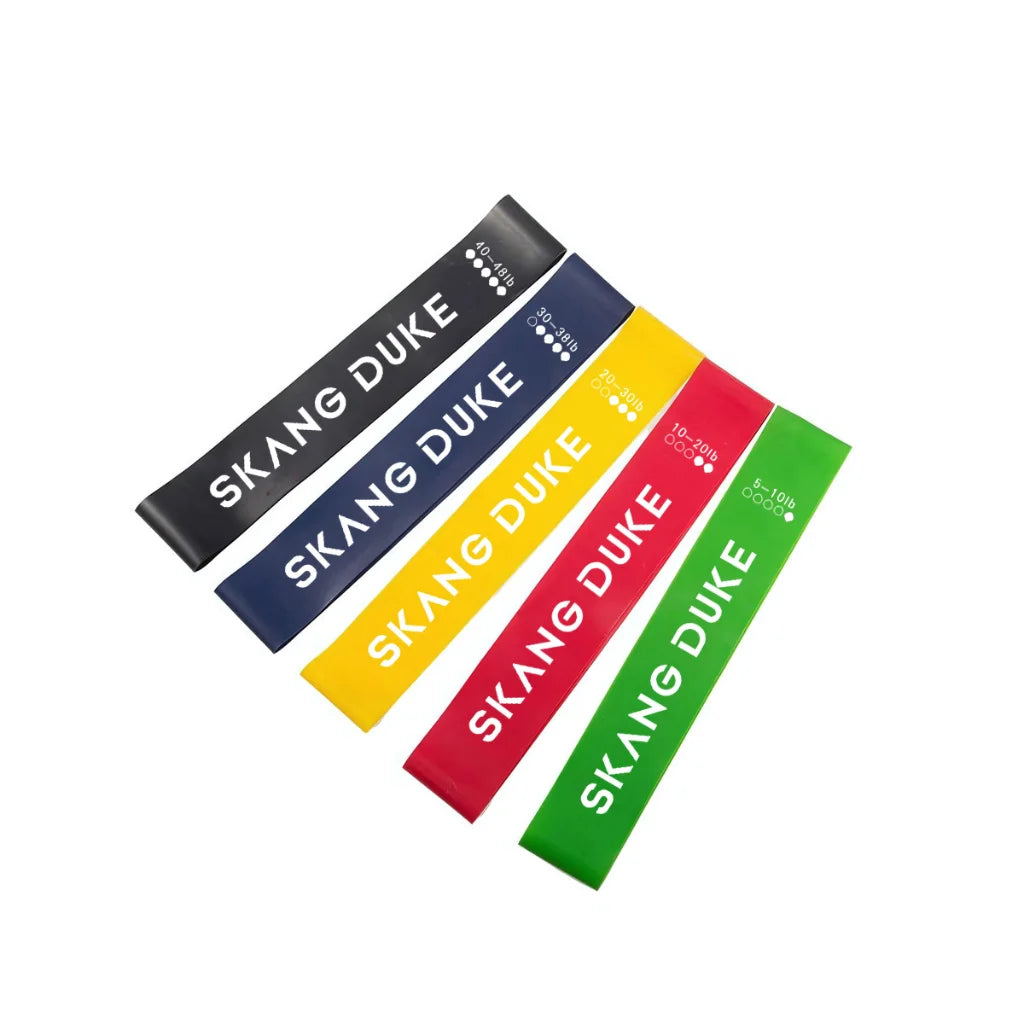 Five Level Resistance Band Set For All Fitness Levels - Yoga Resistance Band