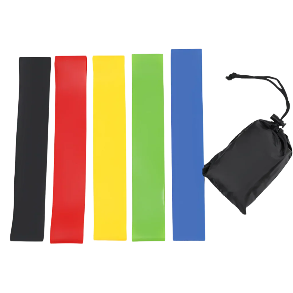 Five Level Resistance Band Set For All Fitness Levels - Set 0.2 / 5pcs + bag set - Yoga Resistance Band