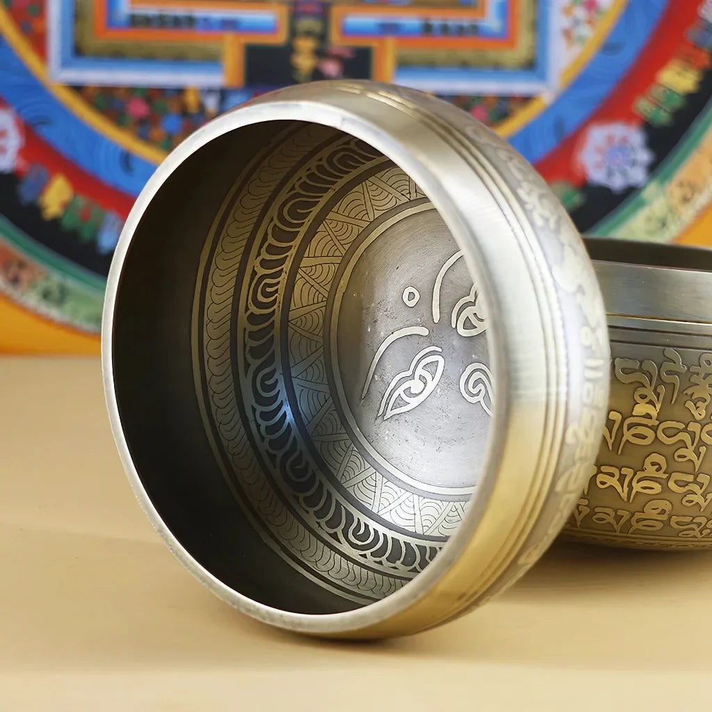 HANDMADE SINGING BOWL FOR MEDITATION & HEALING - sound bowl