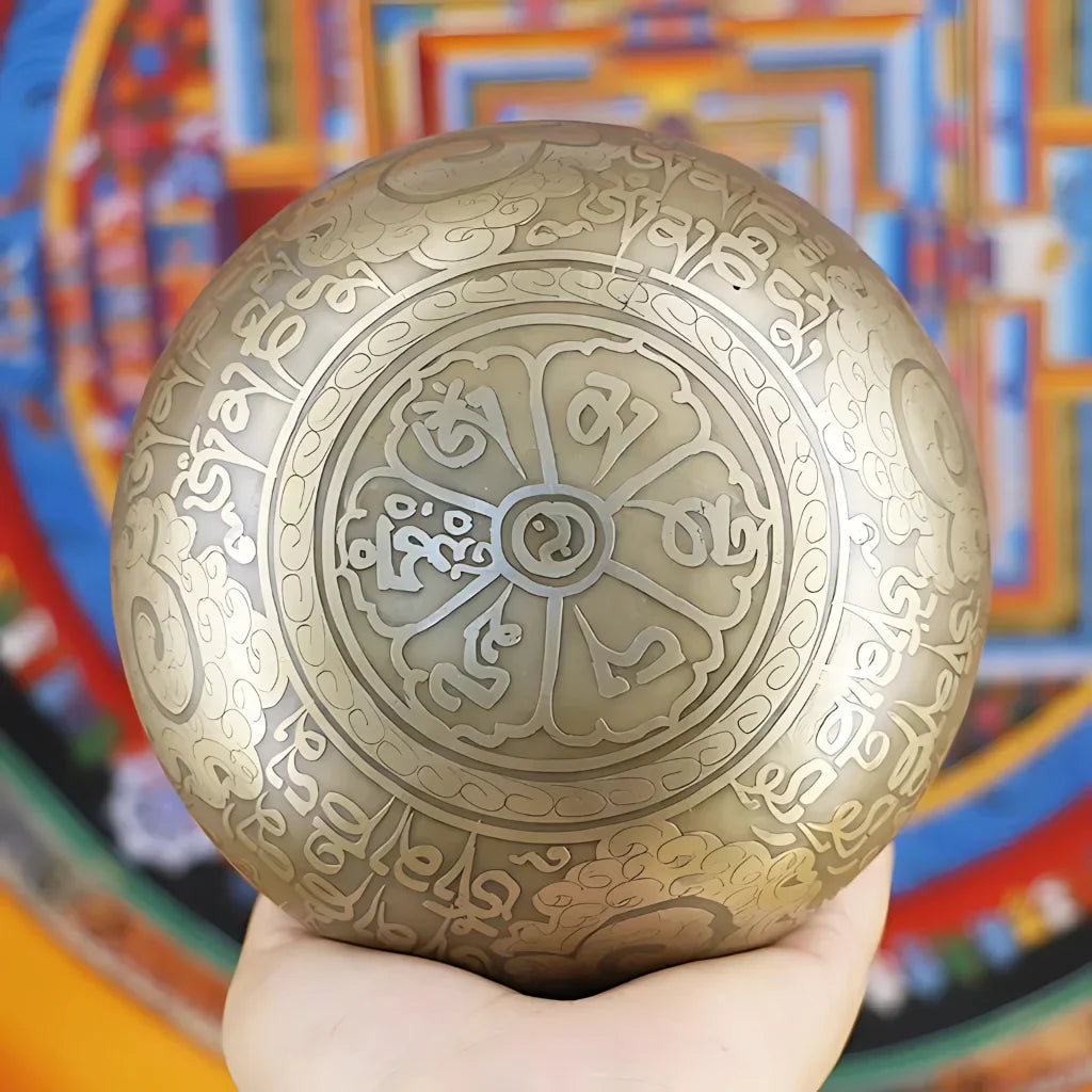 HANDMADE SINGING BOWL FOR MEDITATION & HEALING - sound bowl