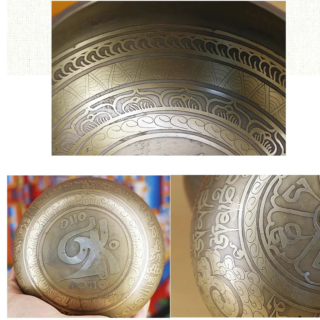 HANDMADE SINGING BOWL FOR MEDITATION & HEALING - sound bowl