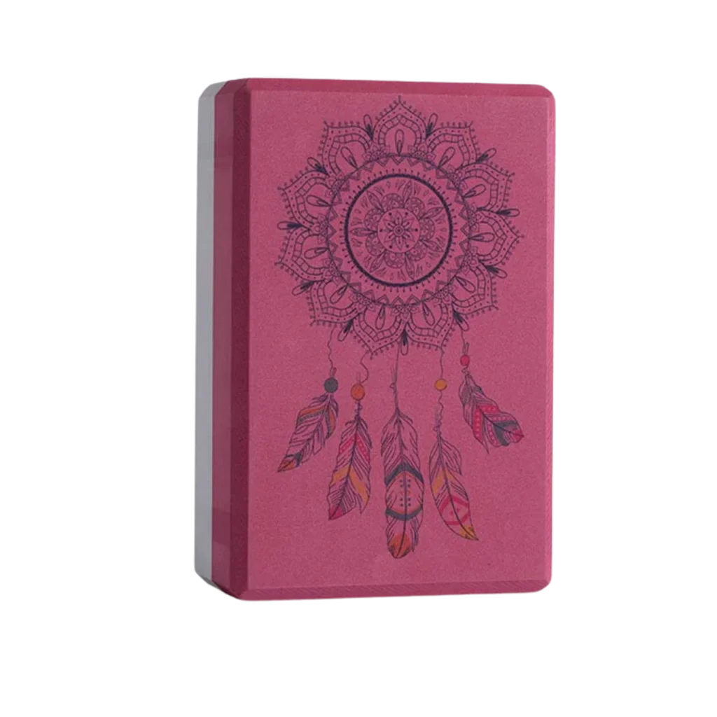 HIGH-DENSITY BOHO YOGA BLOCK SET FOR ALIGNMENT & BALANCE