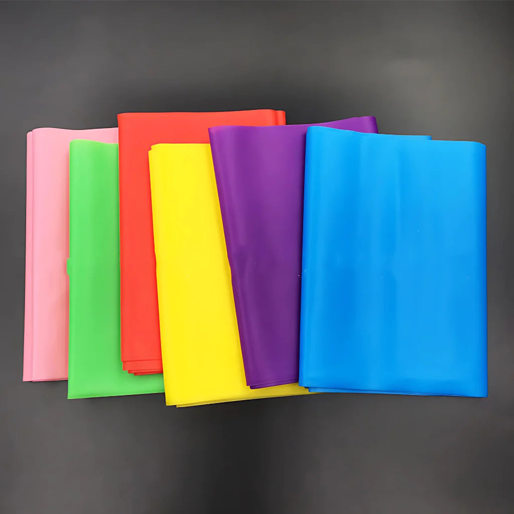 Latex Yoga Resistance Band For Flexibility Training - Random Color - Yoga Resistance Band