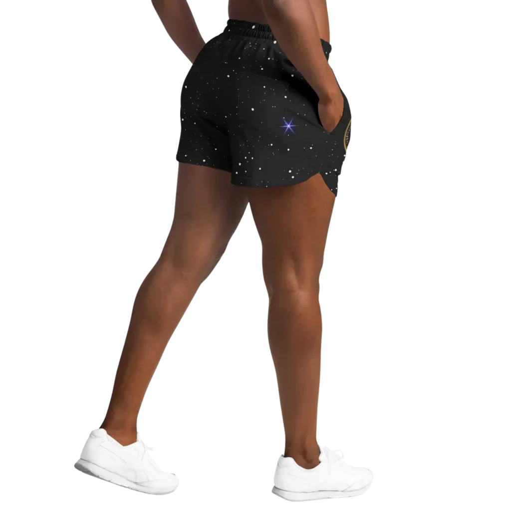 Loose Fit Shorts Women’s With Star Of David Design