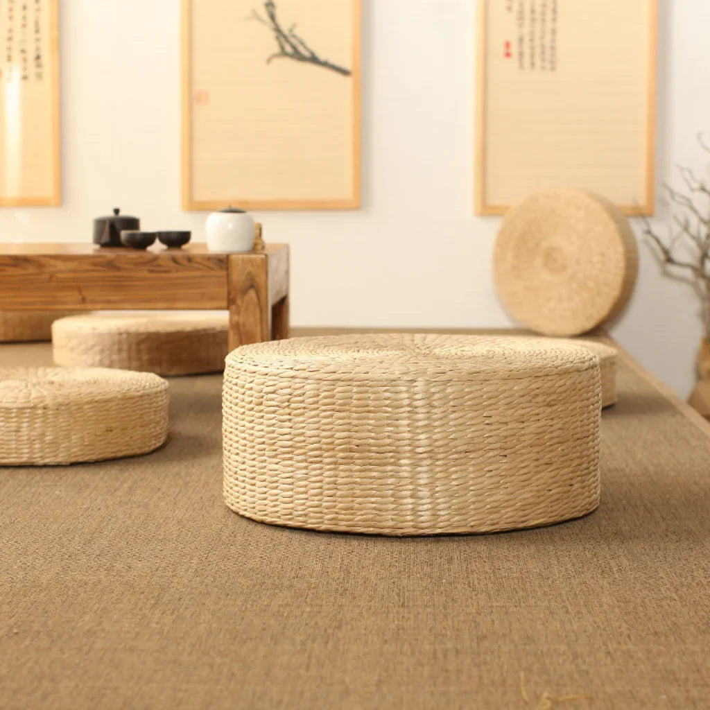 NATURAL RATTAN MEDITATION SEAT FOR MINDFULNESS - 30cm / 10cm - meditation seat