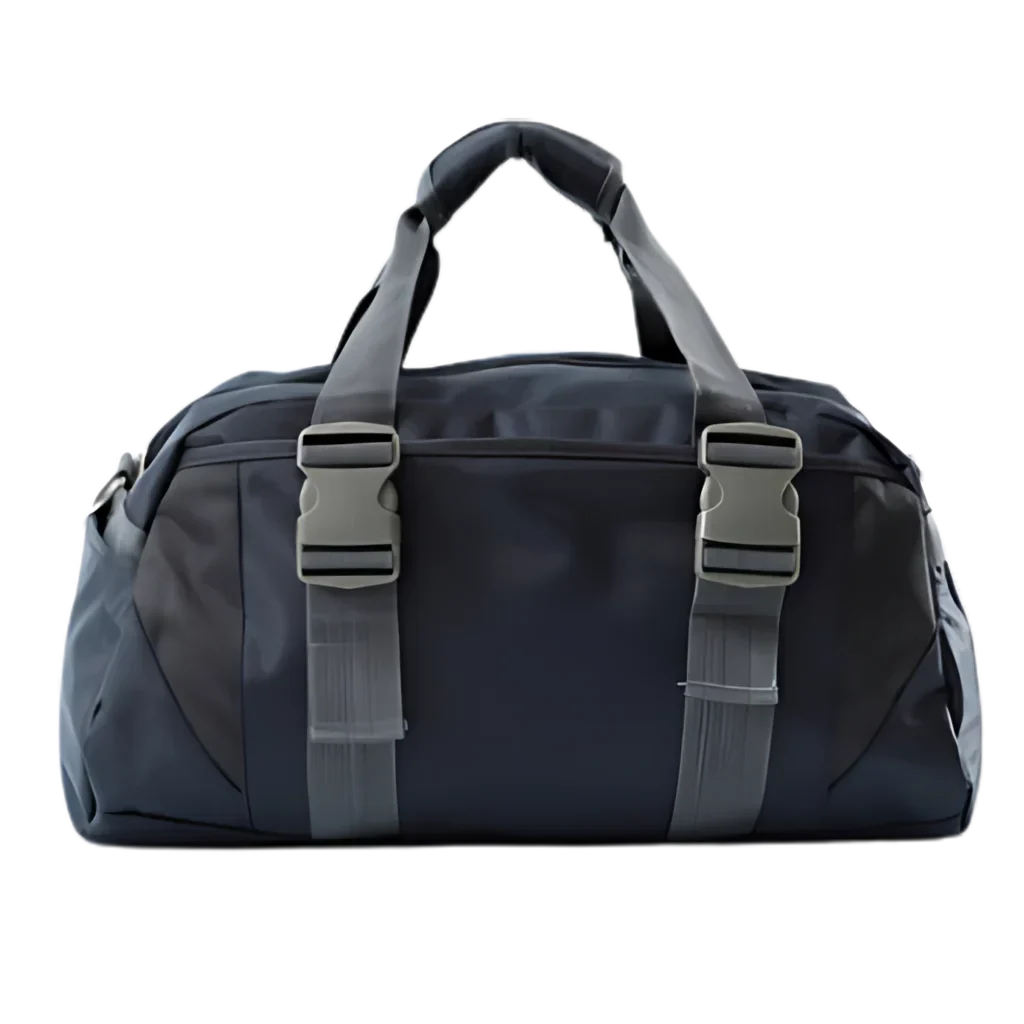 Spacious Yoga Mat Duffle Bag With Compartments - Dark Blue (45 x 23 x25)
