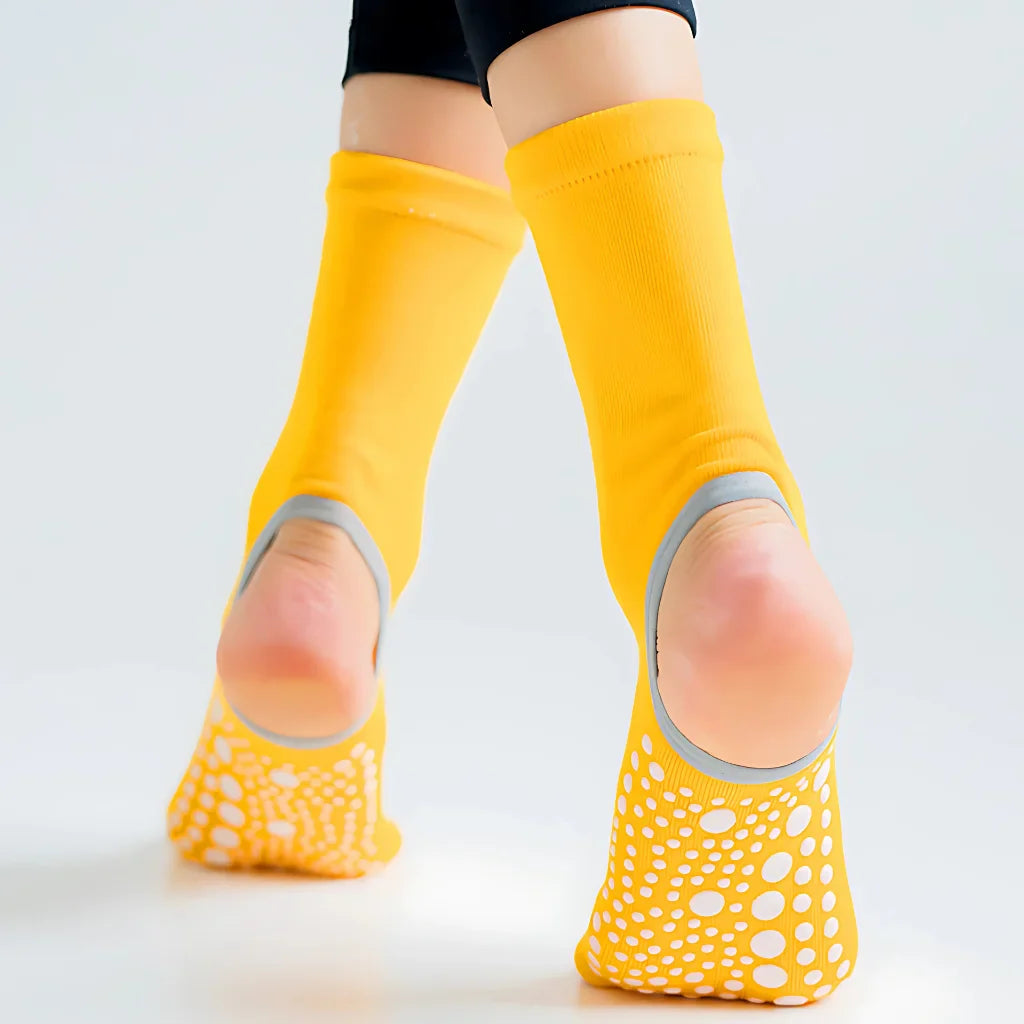 SPLIT TOE JACQUARD YOGA SOCKS FOR WOMEN - Yoga Socks