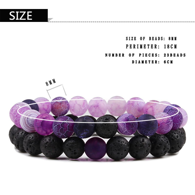 TIMELESS GEMSTONE BEAD BRACELET FOR SPIRITUAL HARMONY