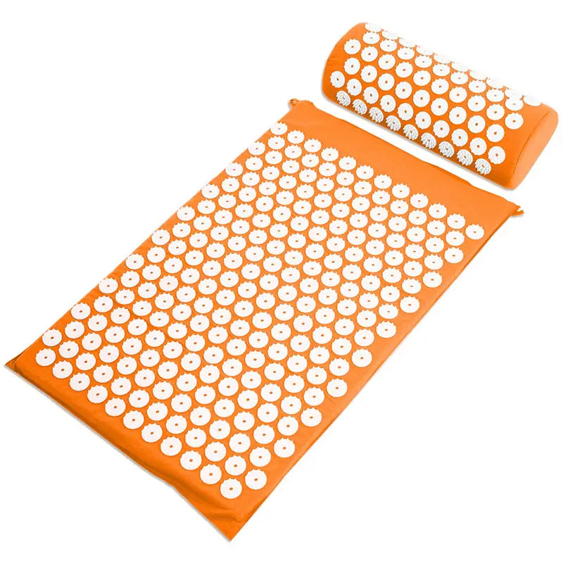 PREMIUM ACUPRESSURE MAT AND PILLOW SET FOR FULL-BODY RELIEF