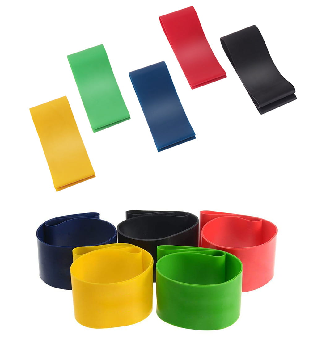 Five Level Resistance Band Set For All Fitness Levels