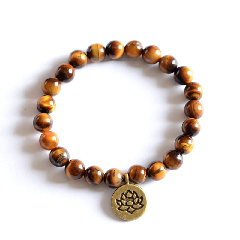 MINIMALIST AGATE BEAD BRACELET FOR SPIRITUAL ENERGY
