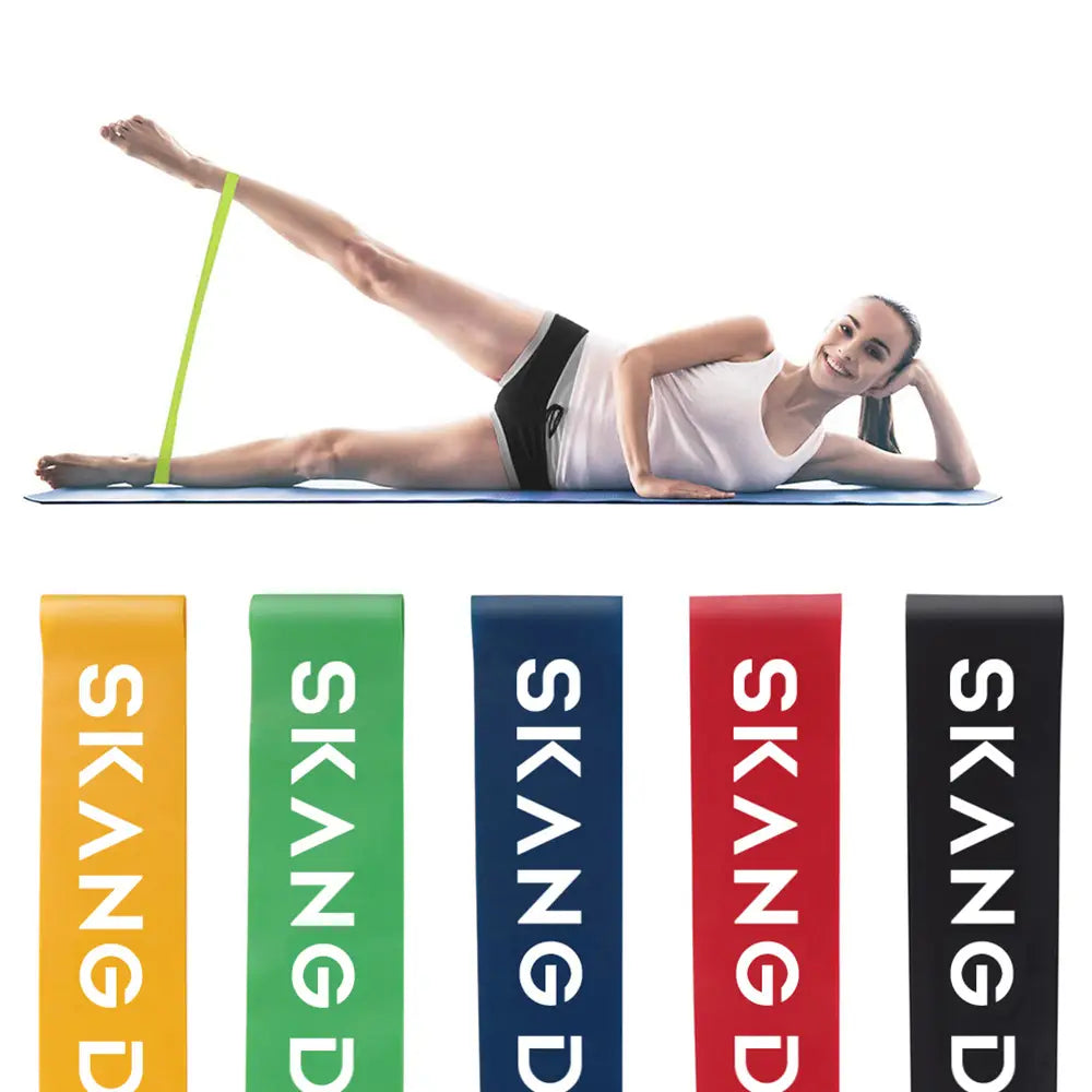 Five Level Resistance Band Set For All Fitness Levels