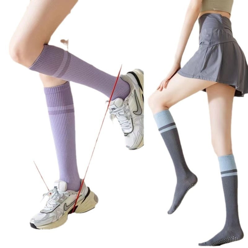 CALF-LENGTH ANTI SLIP YOGA SOCKS FOR WOMEN