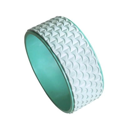 3D MASSAGE YOGA WHEEL FOR STRETCHING & BACK PAIN RELIEF - Green - Yoga wheel