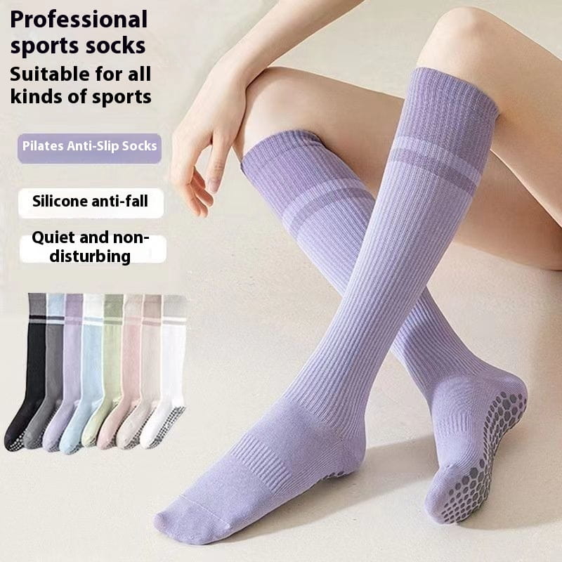 CALF-LENGTH ANTI SLIP YOGA SOCKS FOR WOMEN