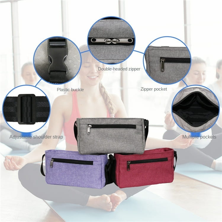 WATERPROOF OXFORD YOGA MAT BAG WITH MULTIPLE POCKETS