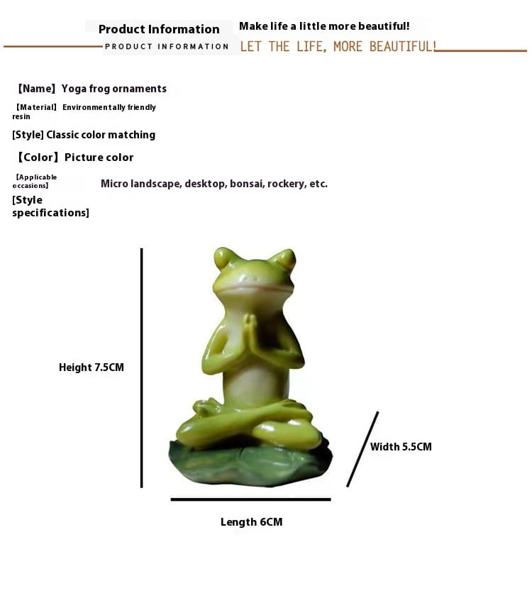 MEDITATION BUNNY AND FROG YOGA STATUES FOR SERENE DÉCOR