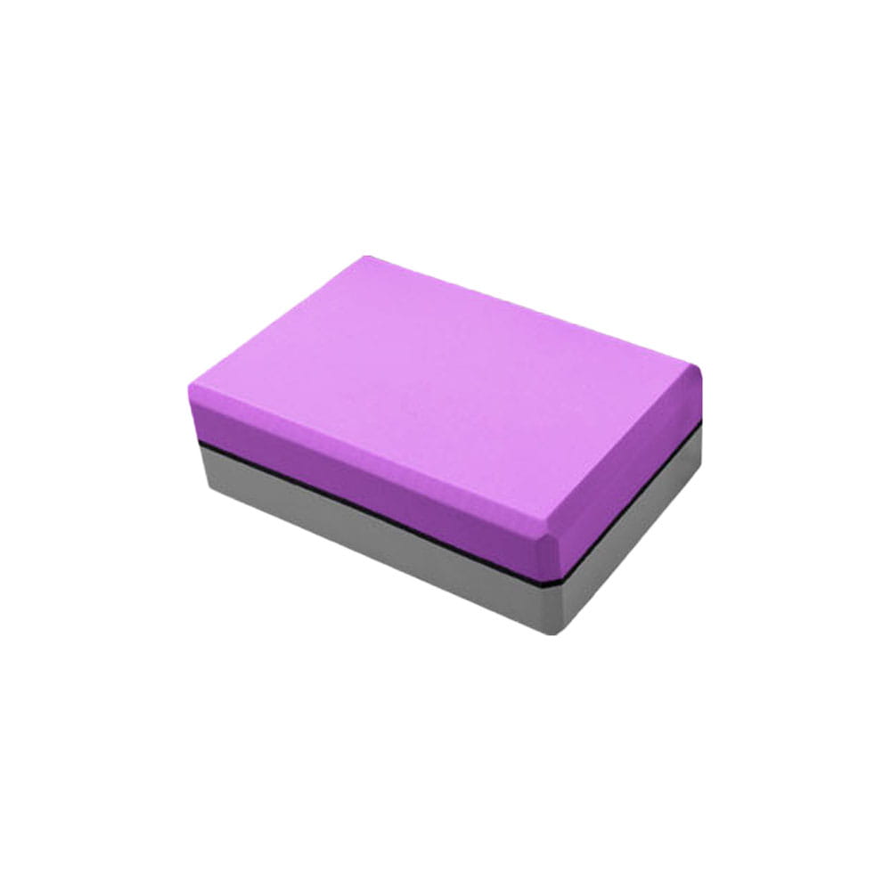 PREMIUM TWO-TONE FOAM YOGA BLOCK FOR STABILITY & SUPPORT