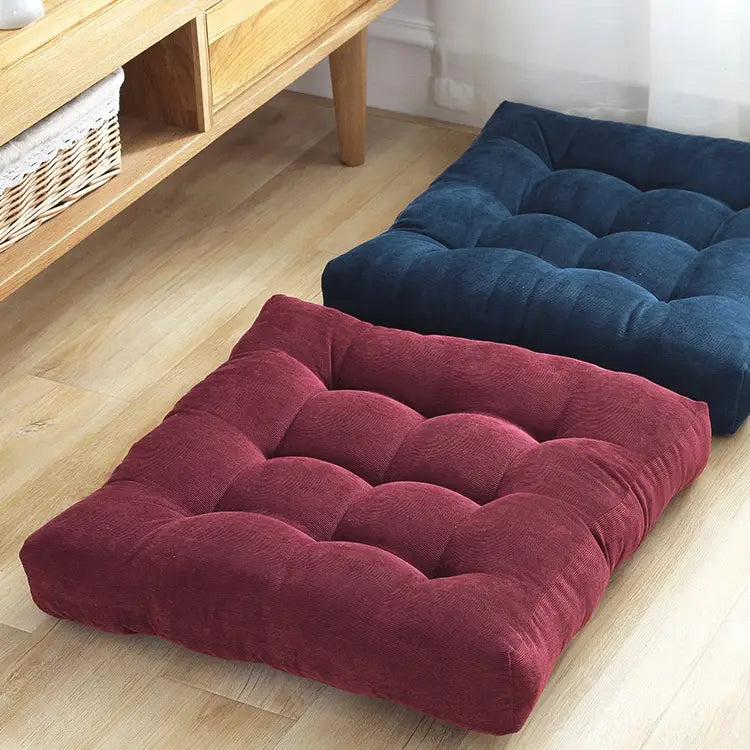 PLUSH TATAMI FUTON MEDITATION CUSHION FOR RELAXATION