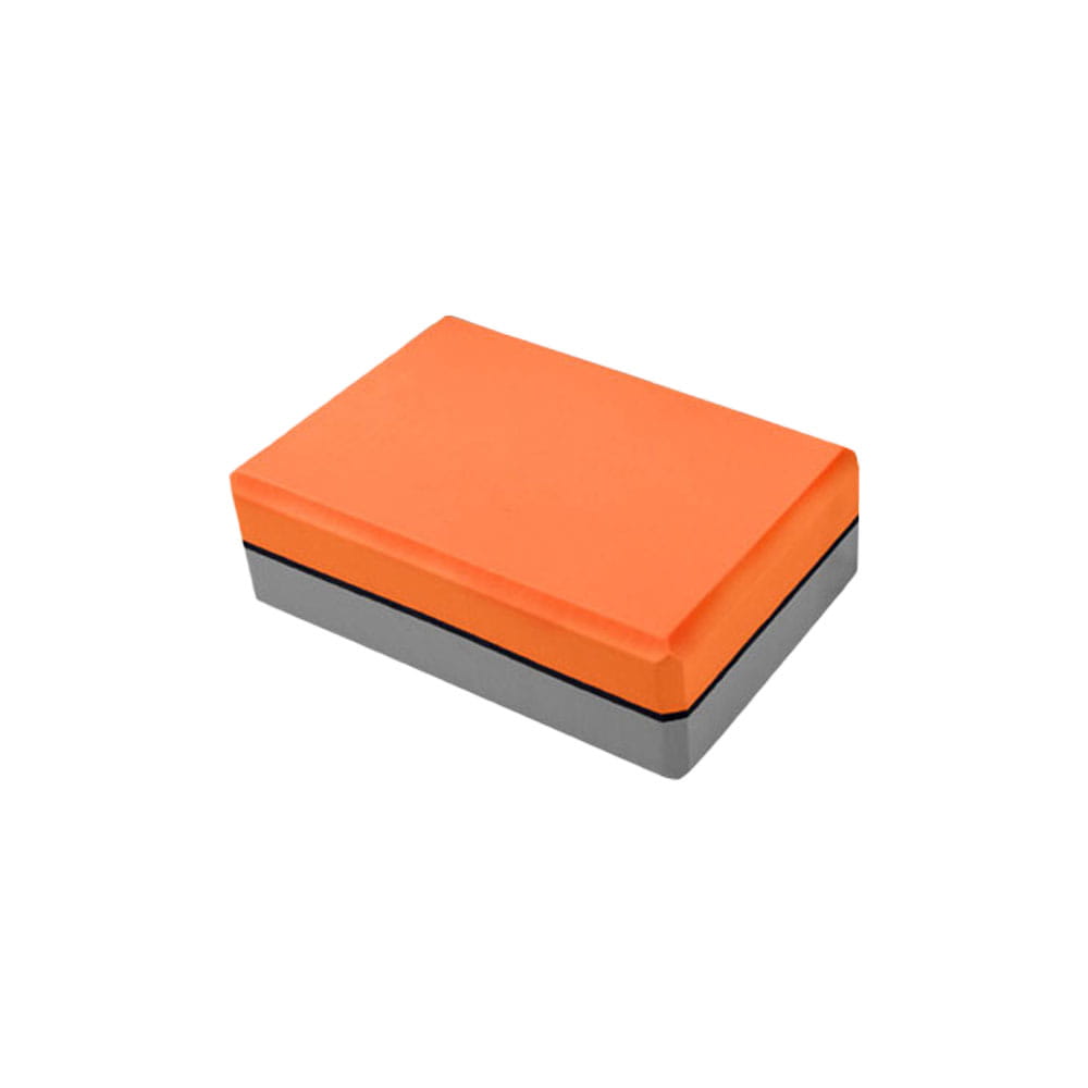 PREMIUM TWO-TONE FOAM YOGA BLOCK FOR STABILITY & SUPPORT