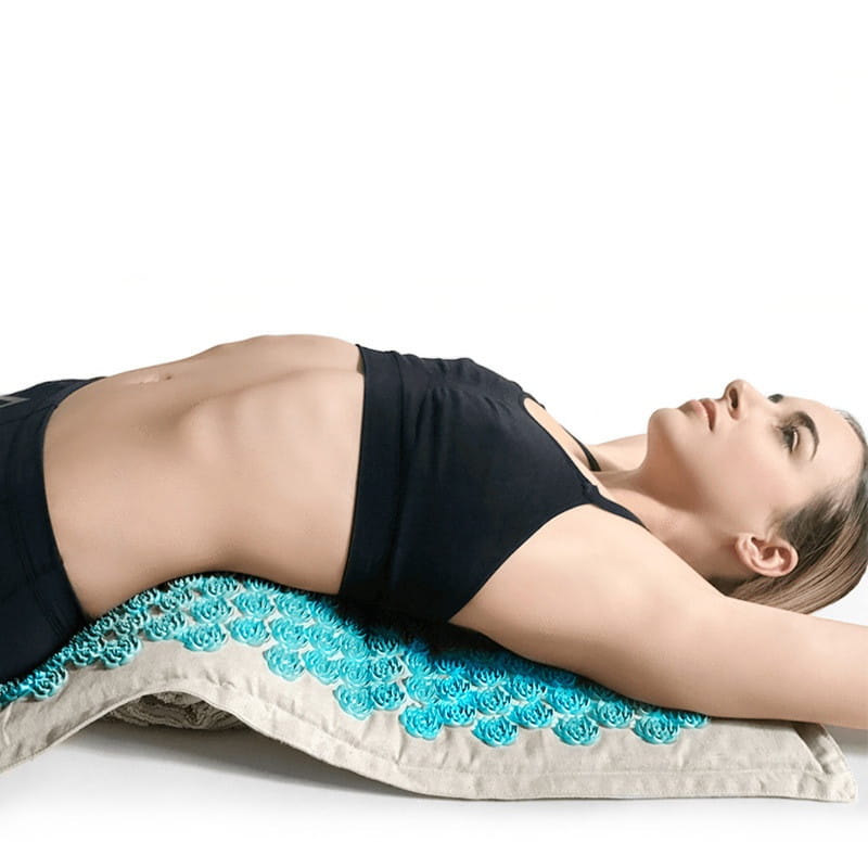 PREMIUM ACUPRESSURE MAT WITH PILLOW FOR FULL RELAXATION