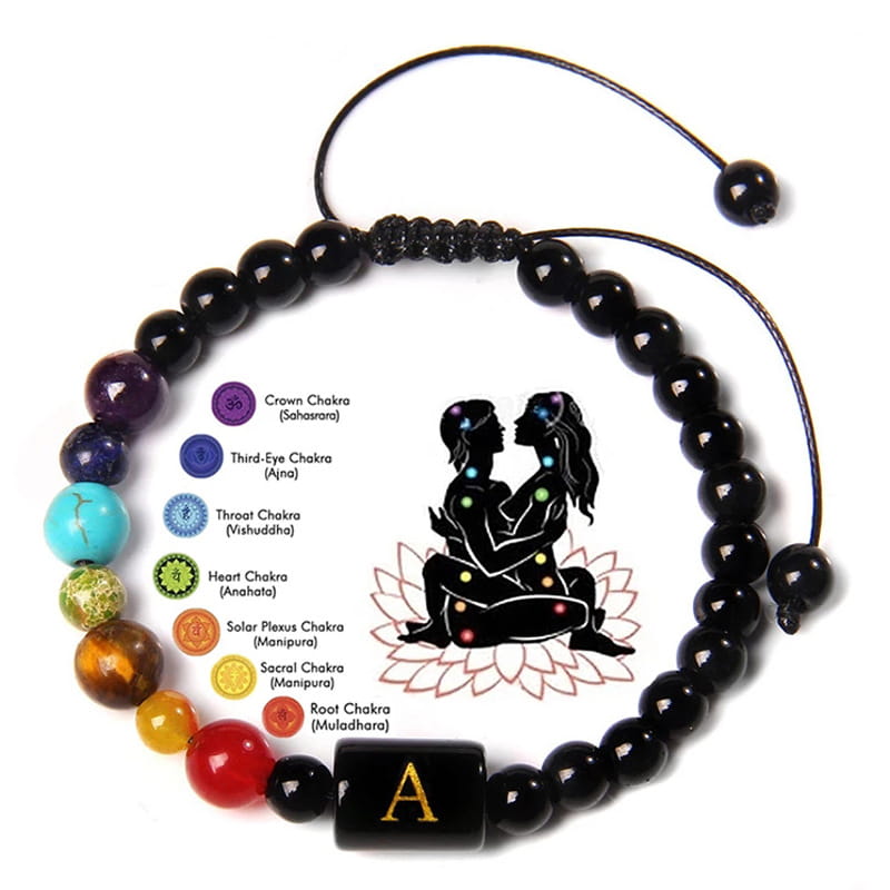 SEVEN-CHAKRA BEAD BRACELET FOR BALANCE & ENERGY