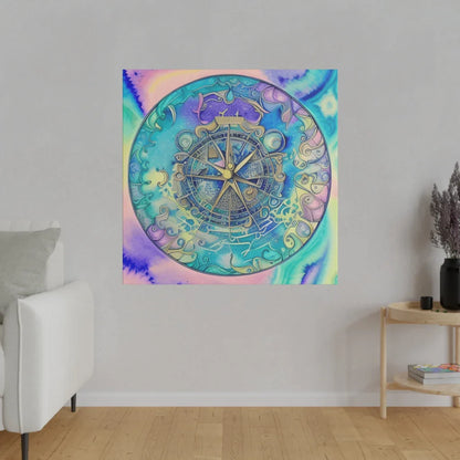 ASTROLOGY ZODIAC SIGN CANVAS WALL ART - Canvas wall art