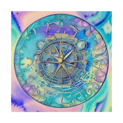 ASTROLOGY ZODIAC SIGN CANVAS WALL ART - Canvas wall art