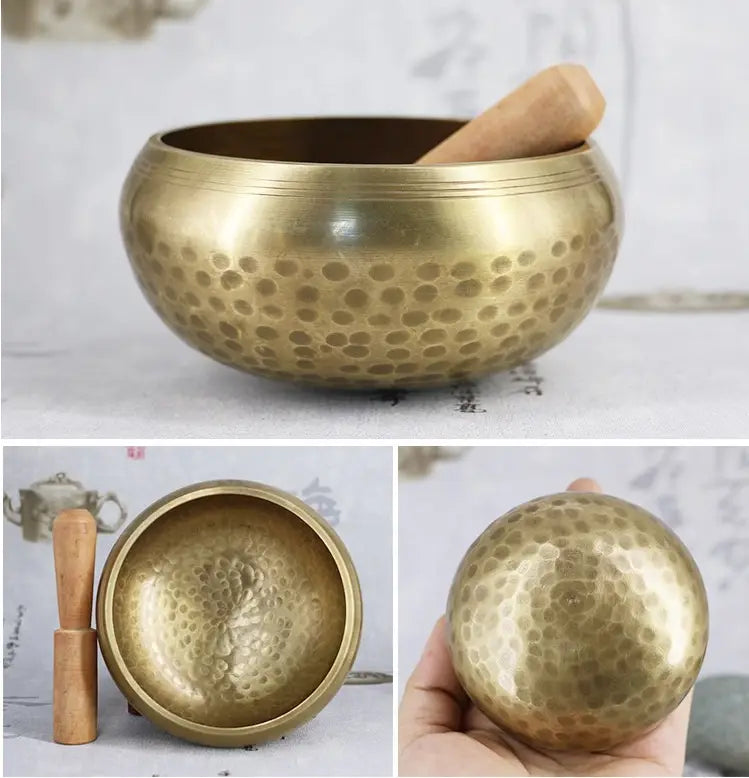 AUTHENTIC TIBETAN SINGING BOWL FOR MEDITATION & HEALING