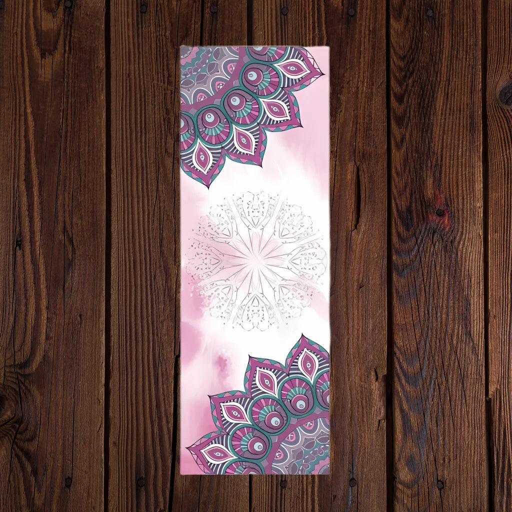 BEAUTIFUL MANDALA PATTERN YOGA MAT TOWEL - Mandala 1