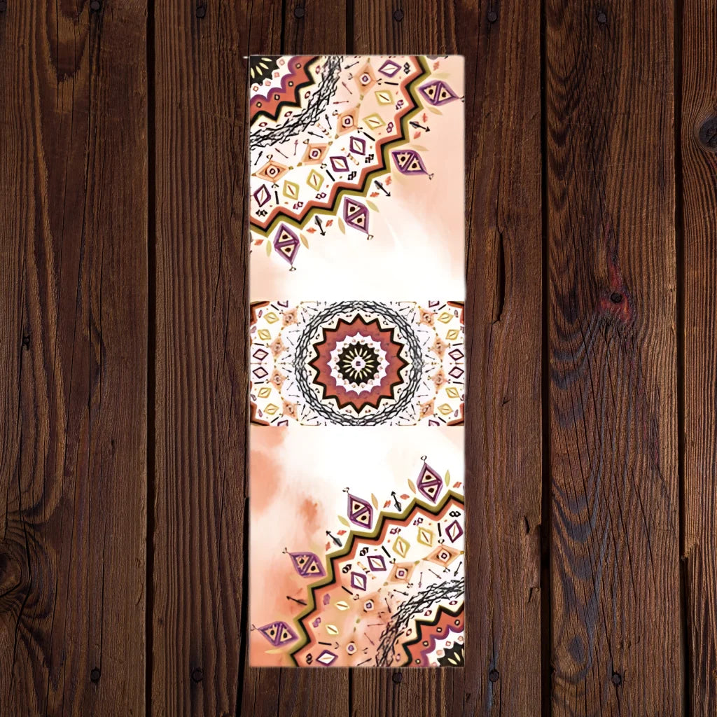 BEAUTIFUL MANDALA PATTERN YOGA MAT TOWEL - Mandala 4