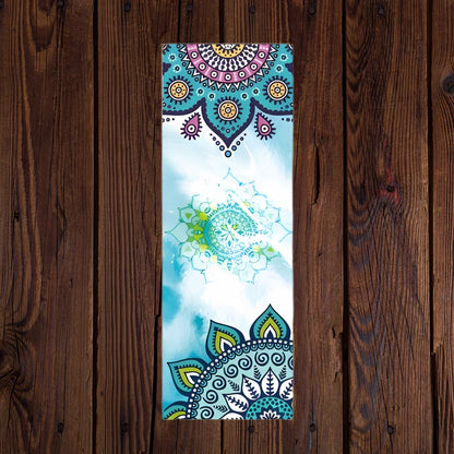 BEAUTIFUL MANDALA PATTERN YOGA MAT TOWEL - Mandala 5