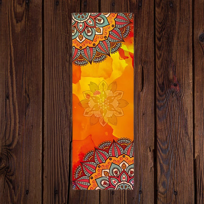 BEAUTIFUL MANDALA PATTERN YOGA MAT TOWEL - Mandala 7