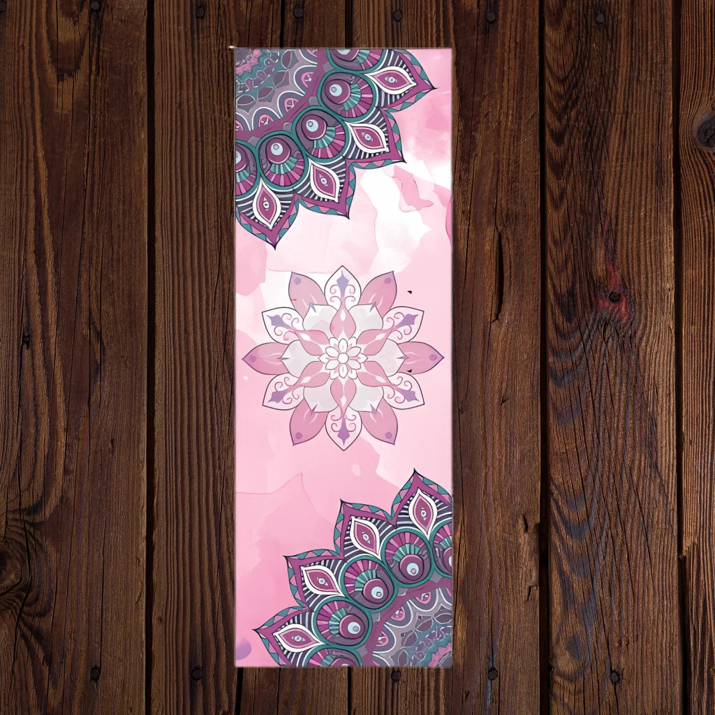 BEAUTIFUL MANDALA PATTERN YOGA MAT TOWEL - Mandala 9