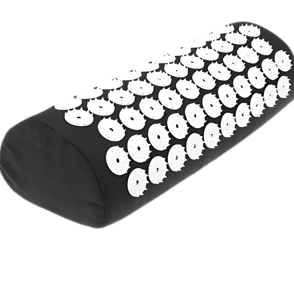 BEST YOGA ACUPRESSURE MAT AND PILLOW SET - Single Black