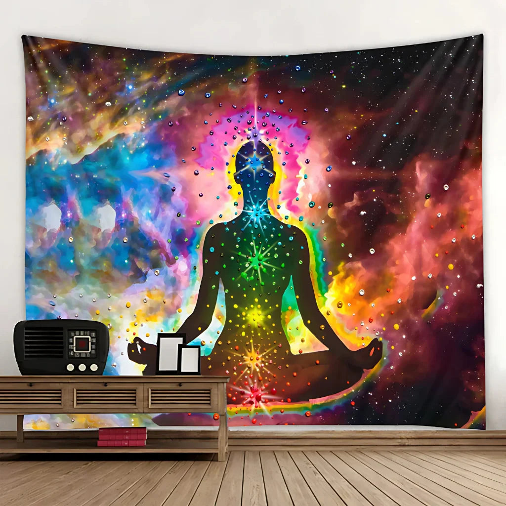 BOHO CHAKRA TAPESTRY WALL HANGING FOR MEDITATION - 19Style