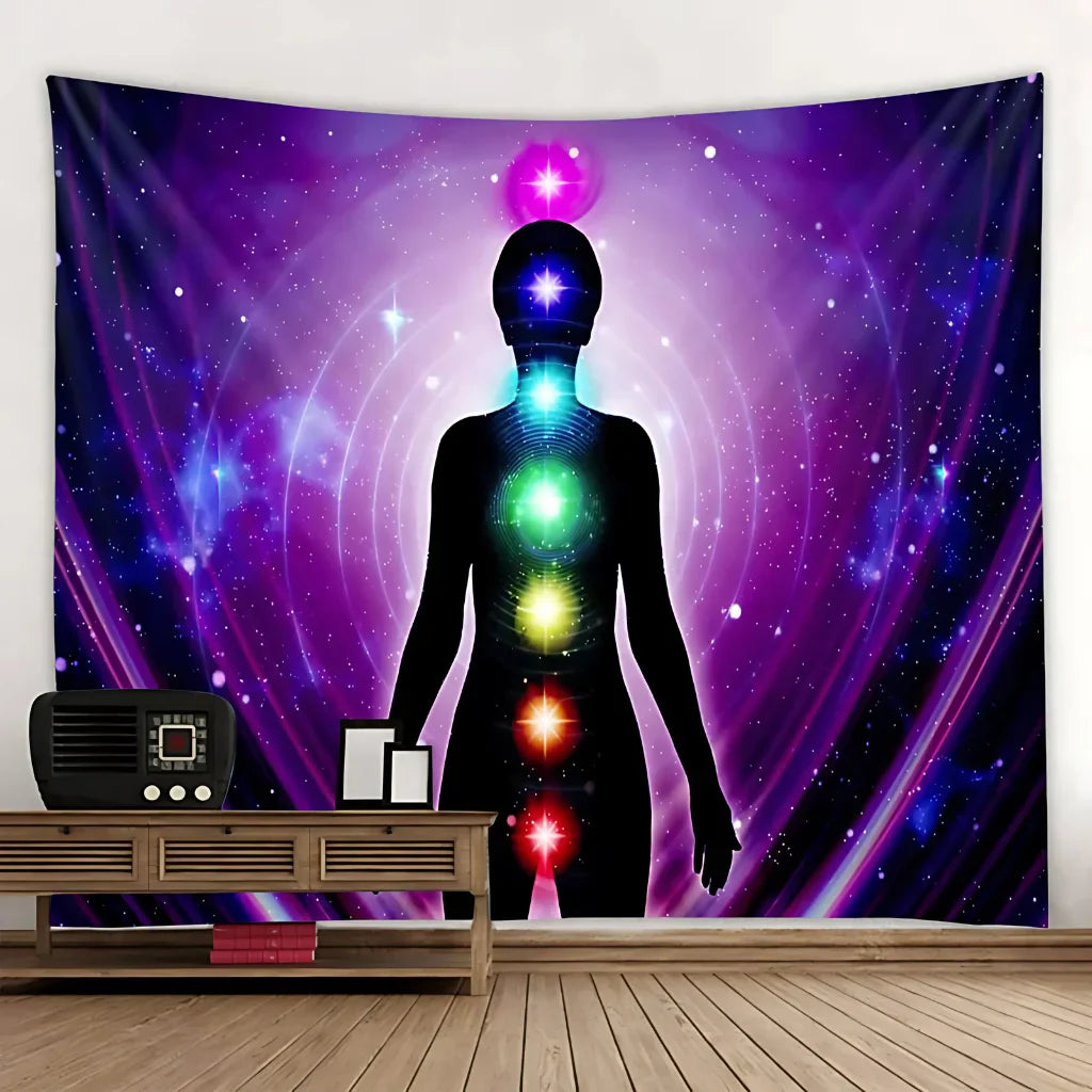 BOHO CHAKRA TAPESTRY WALL HANGING FOR MEDITATION - 6 Style