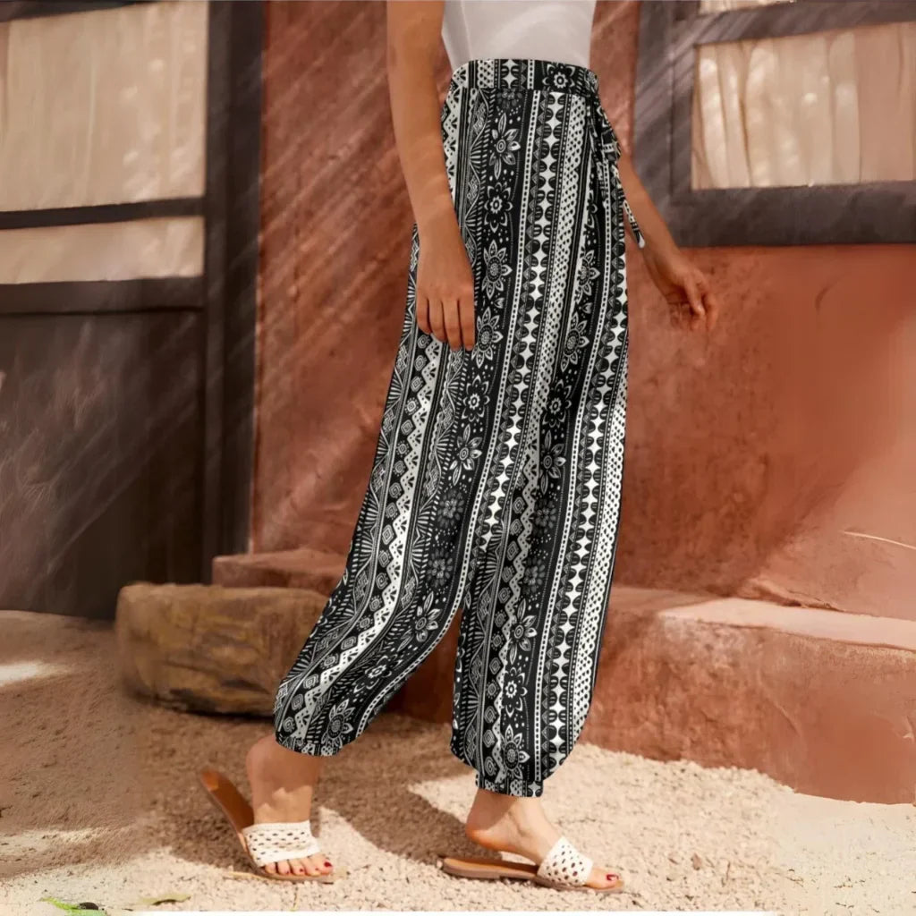 BOHO ETHNIC BALLOON PANTS FOR WOMEN - UNLEASH YOUR SPIRIT!