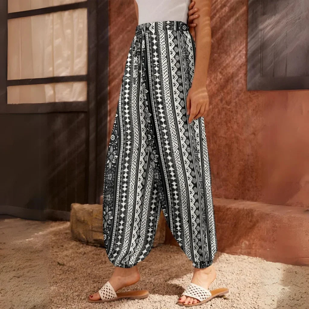 BOHO ETHNIC BALLOON PANTS FOR WOMEN - UNLEASH YOUR SPIRIT!