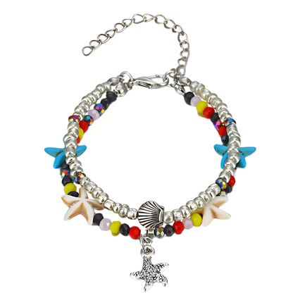 BOHO STYLE CONCH SHELL ANKLET FOR SPIRITUAL ENERGY - Style