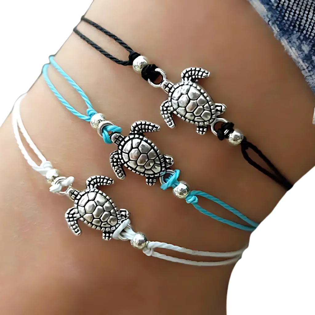 BOHO STYLE CONCH SHELL ANKLET - Style GG - Anklet