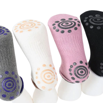 Breathable Barre Sticky Socks For Studio Control