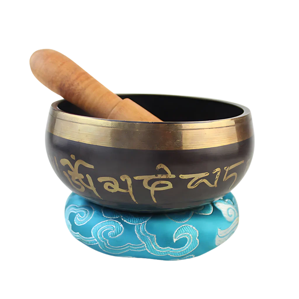 BUDDHA TIBETAN SINGING BOWL FOR MEDITATION AND HEALING - sound bowl